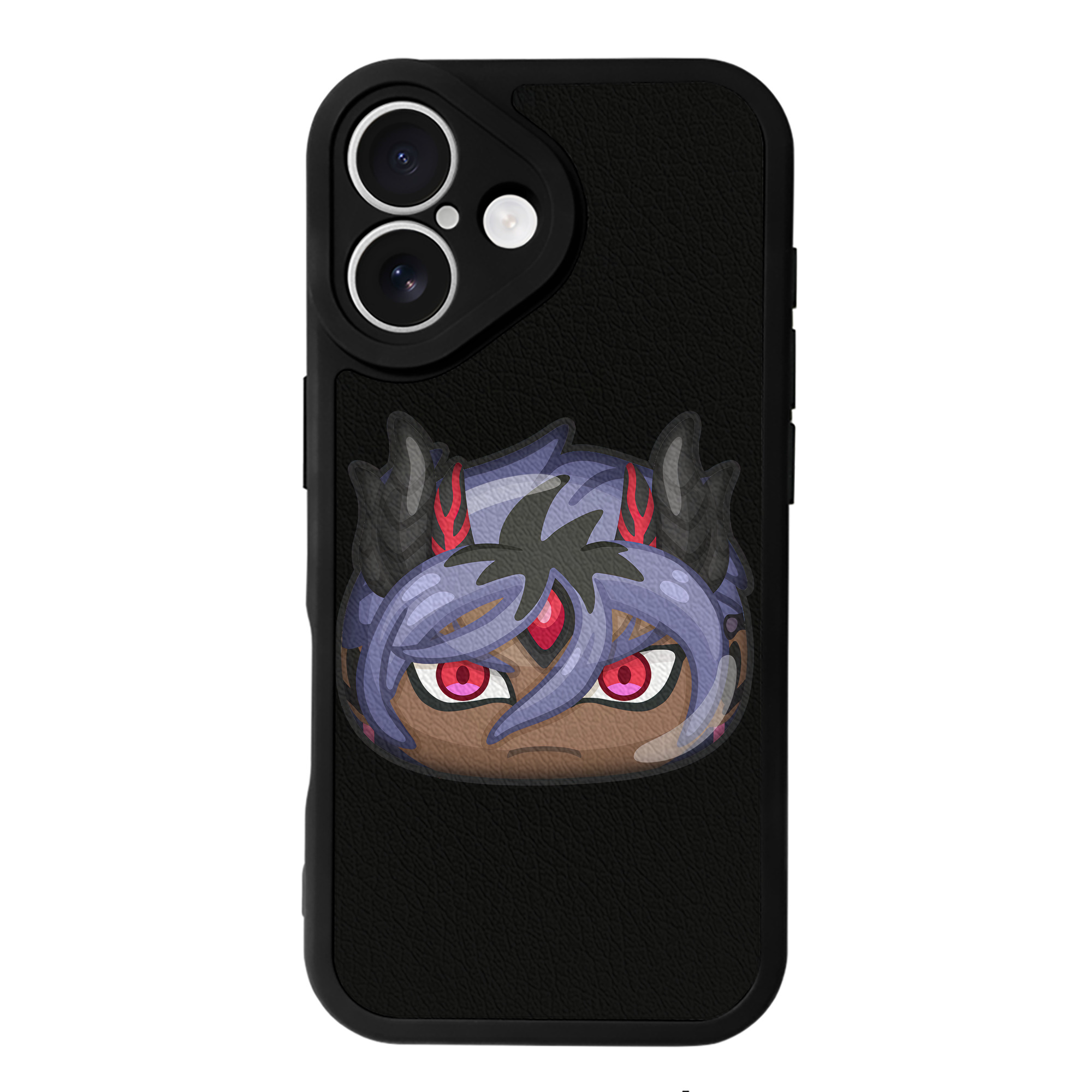 （画像用） 妖怪ウォッチ Yo-kai Watch 【iPhone 16シリーズ対応】シリコンスマホケース（レザー調） 材質：シリコン